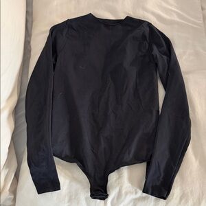 Black Long Sleeve Bodysuit